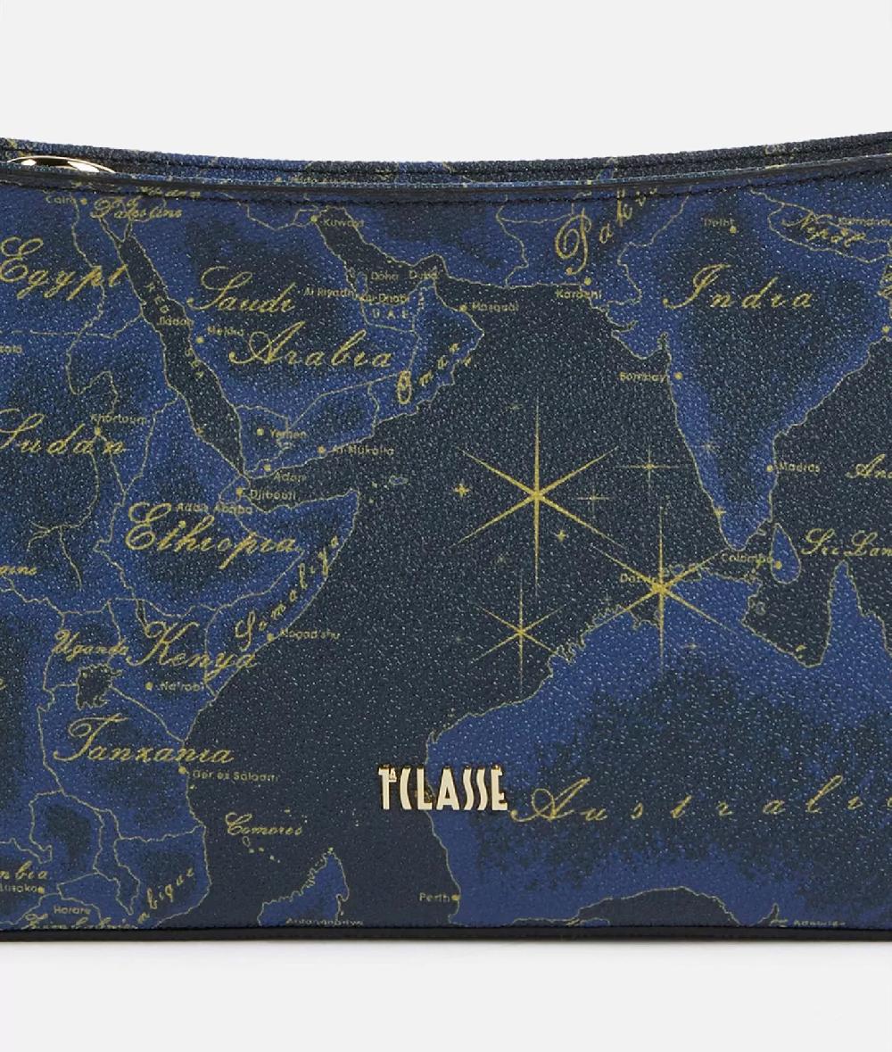 Alviero martini 1a classe Geo Midnight sottospalla con tracolla Blu Notte Economico