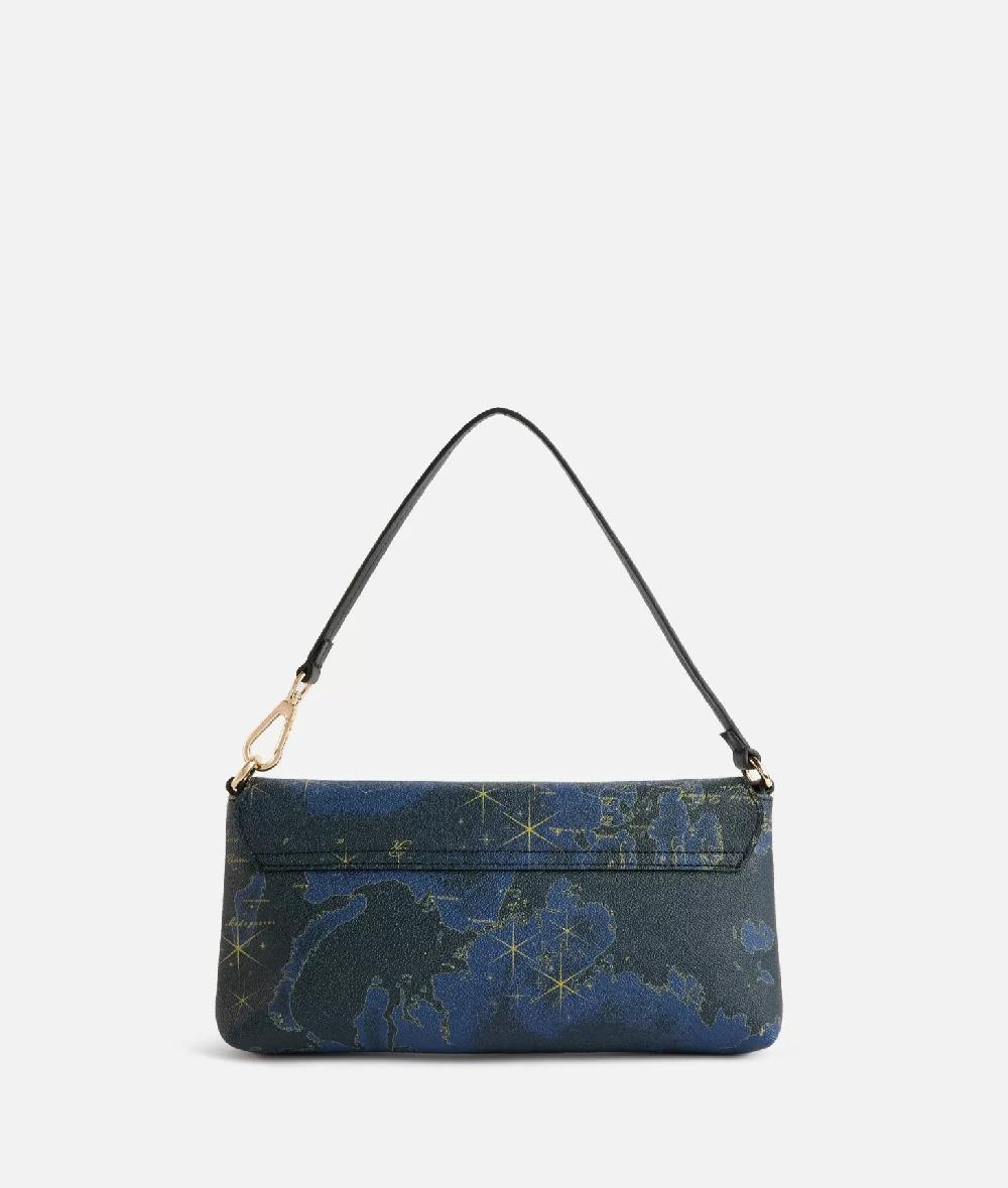 Alviero martini 1a classe Geo Midnight pochette con patta Blu Notte Online
