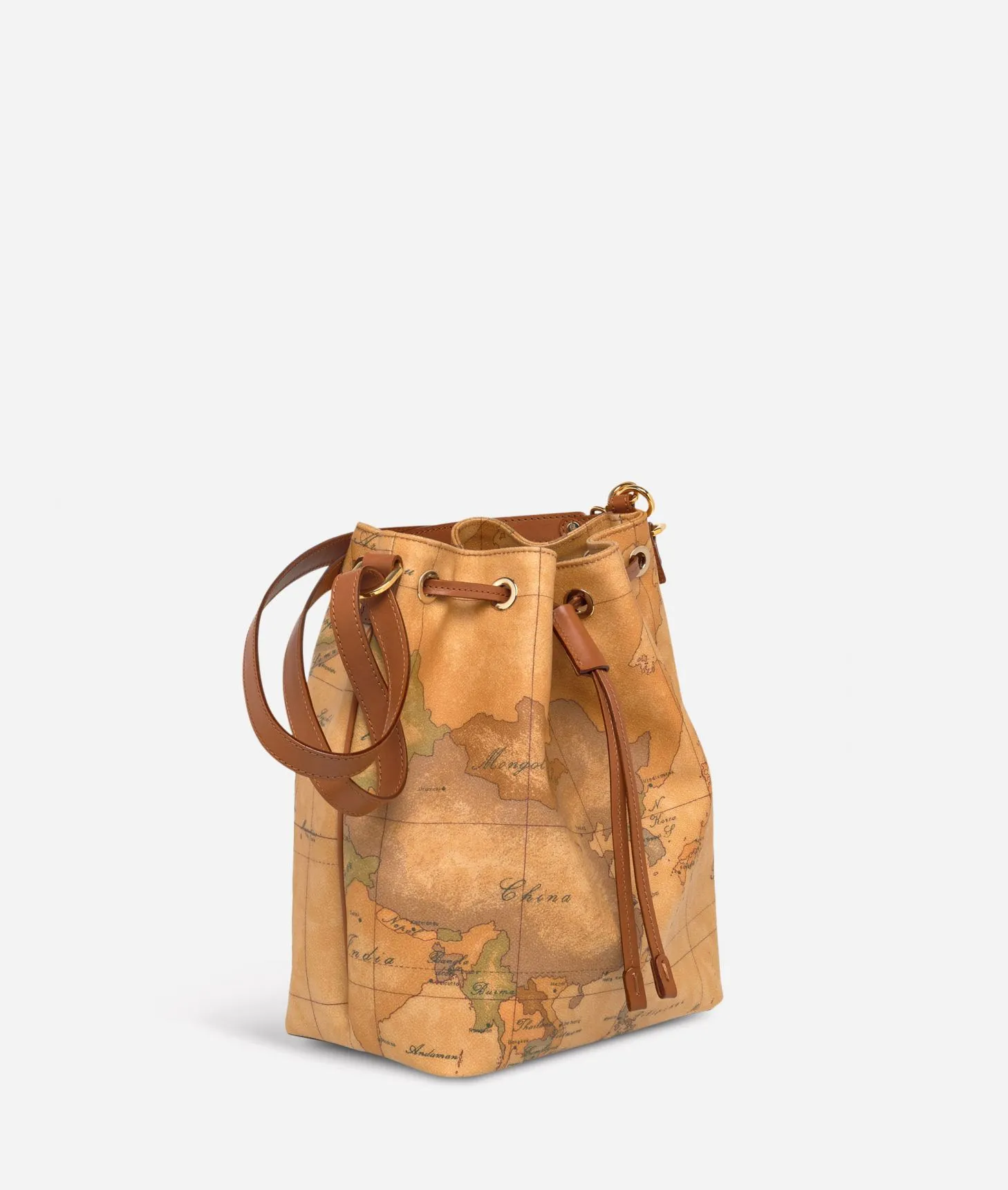 Alviero martini 1a classe Geo Classic Borsa media a secchiello Qualità