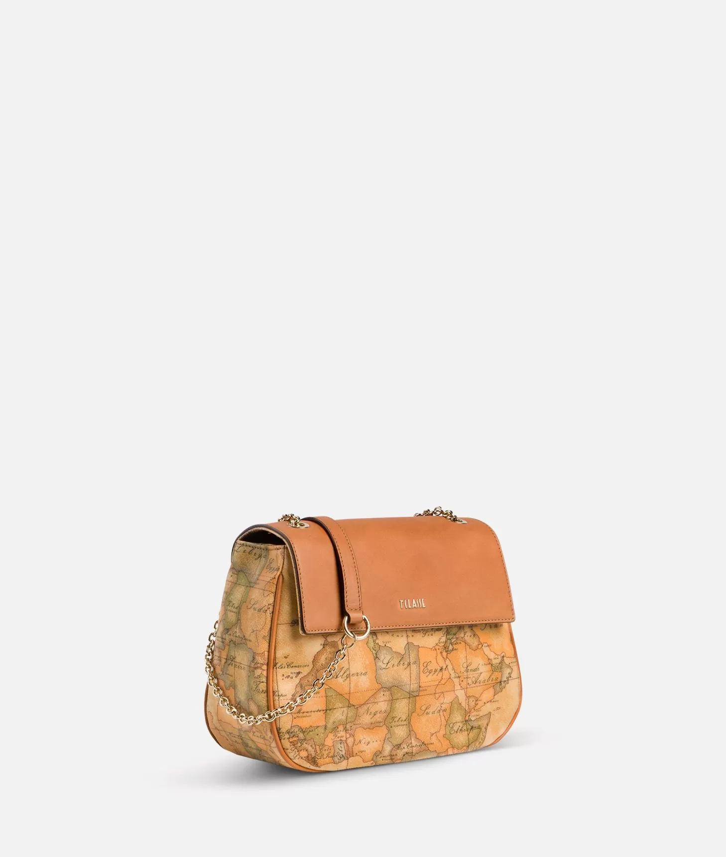 Alviero martini 1a classe Geo Classic Borsa mini con battente in pelle Acquista Ora