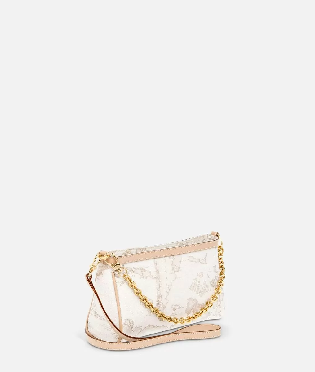 Alviero martini 1a classe Geo White Borsa mini a tracolla Affare Del Giorno