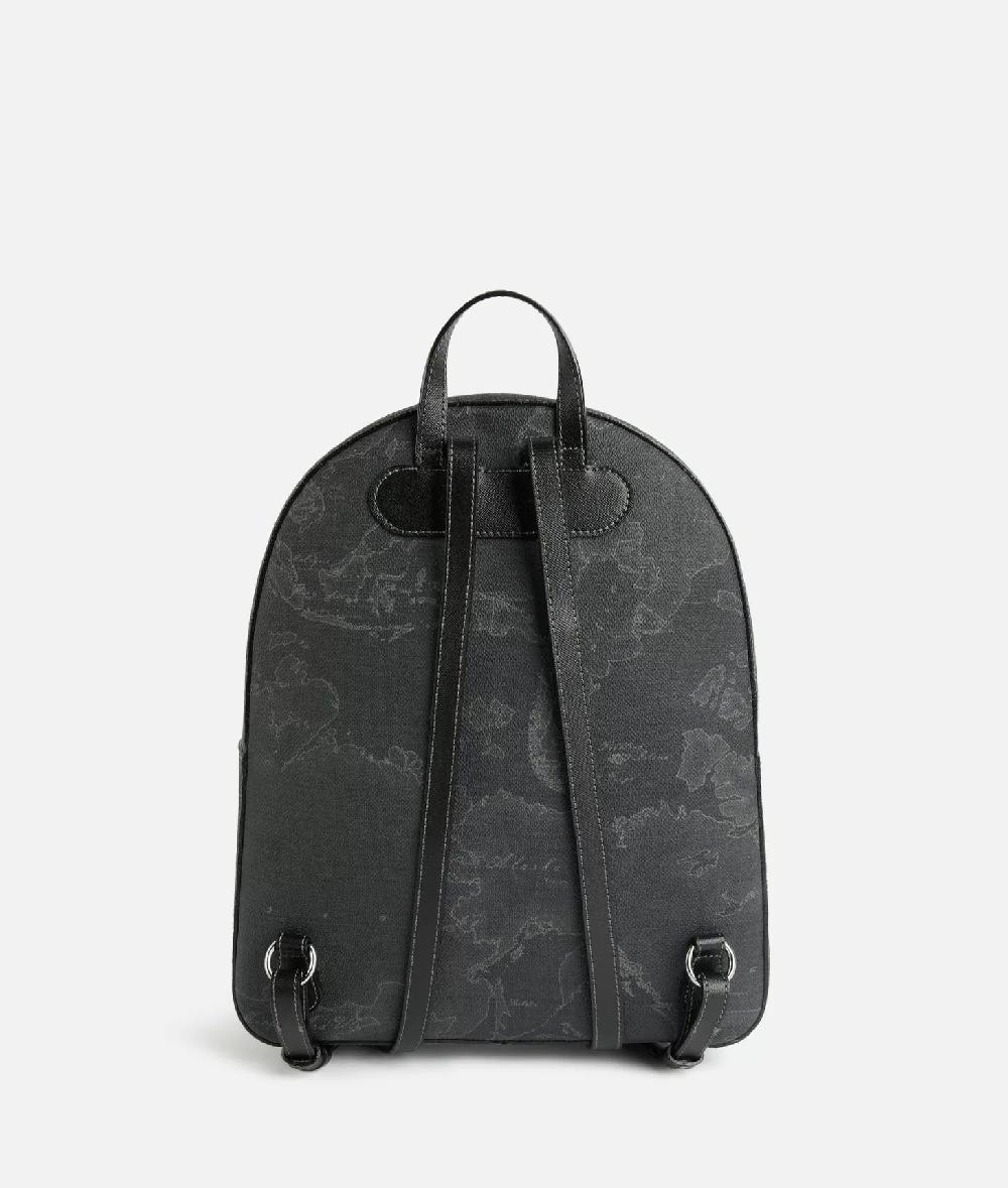 Alviero martini 1a classe Zaino tre tasche in tessuto stampa Geo Night Nero Presa