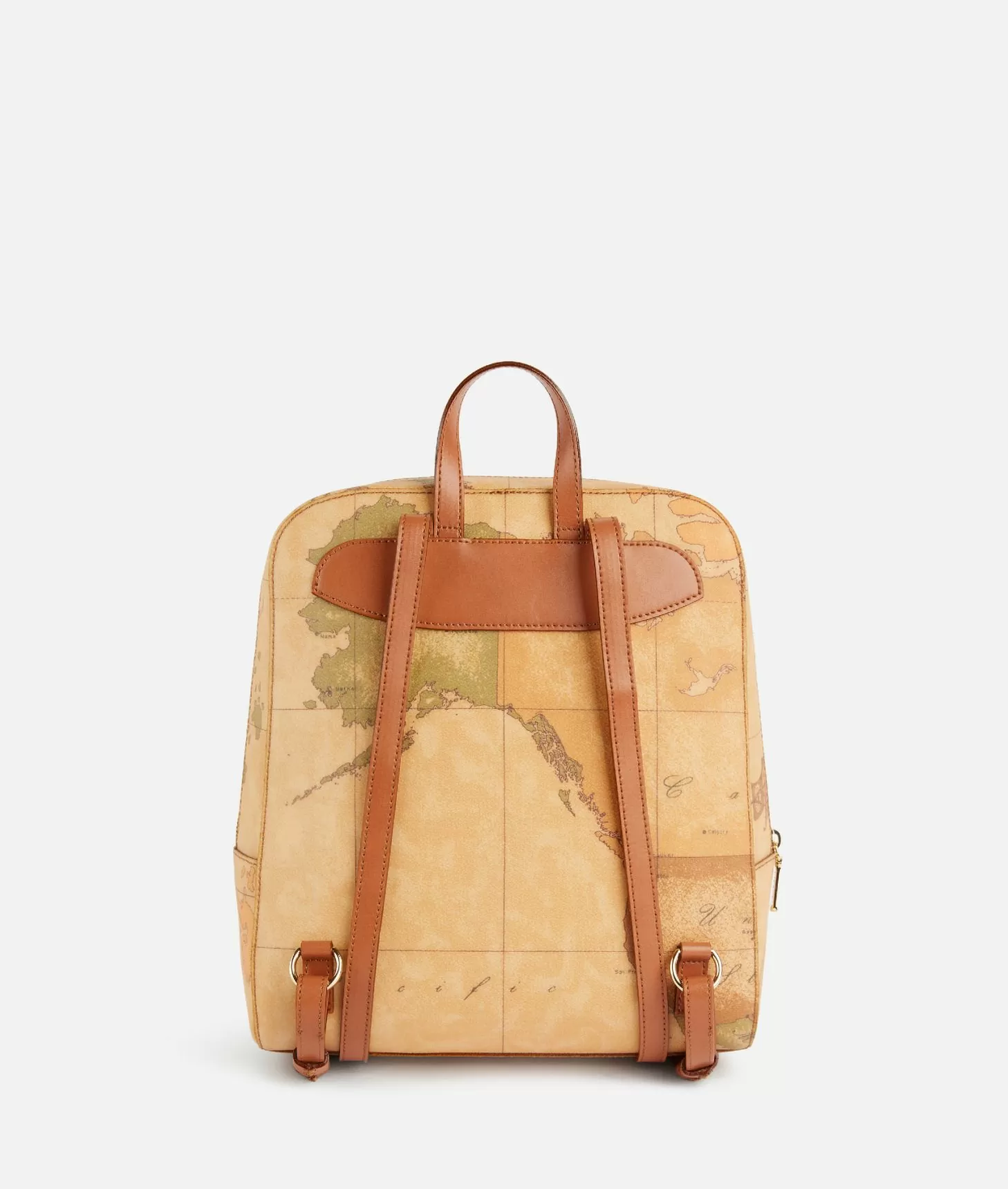 Alviero martini 1a classe Zaino in tessuto stampa Geo Classic Naturale Sconto