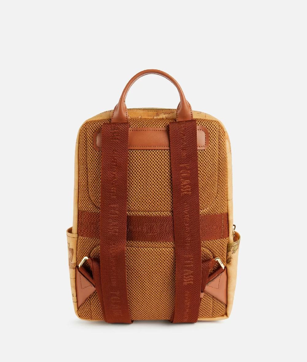 Alviero martini 1a classe Zaino per computer in stampa Geo Classic Naturale Offerta