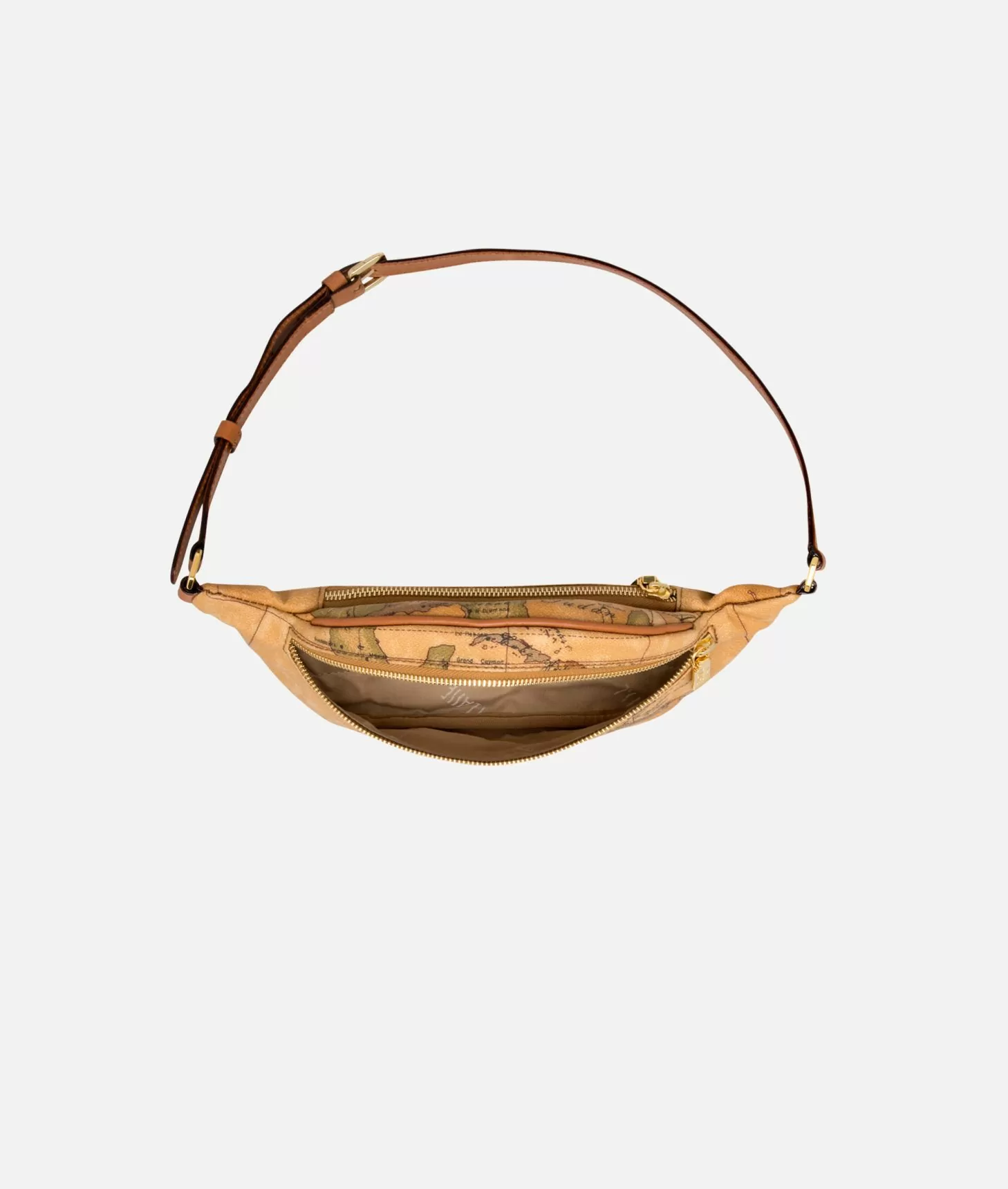 Alviero martini 1a classe Geo Classic Marsupio con fibbia logata Vendita Economica