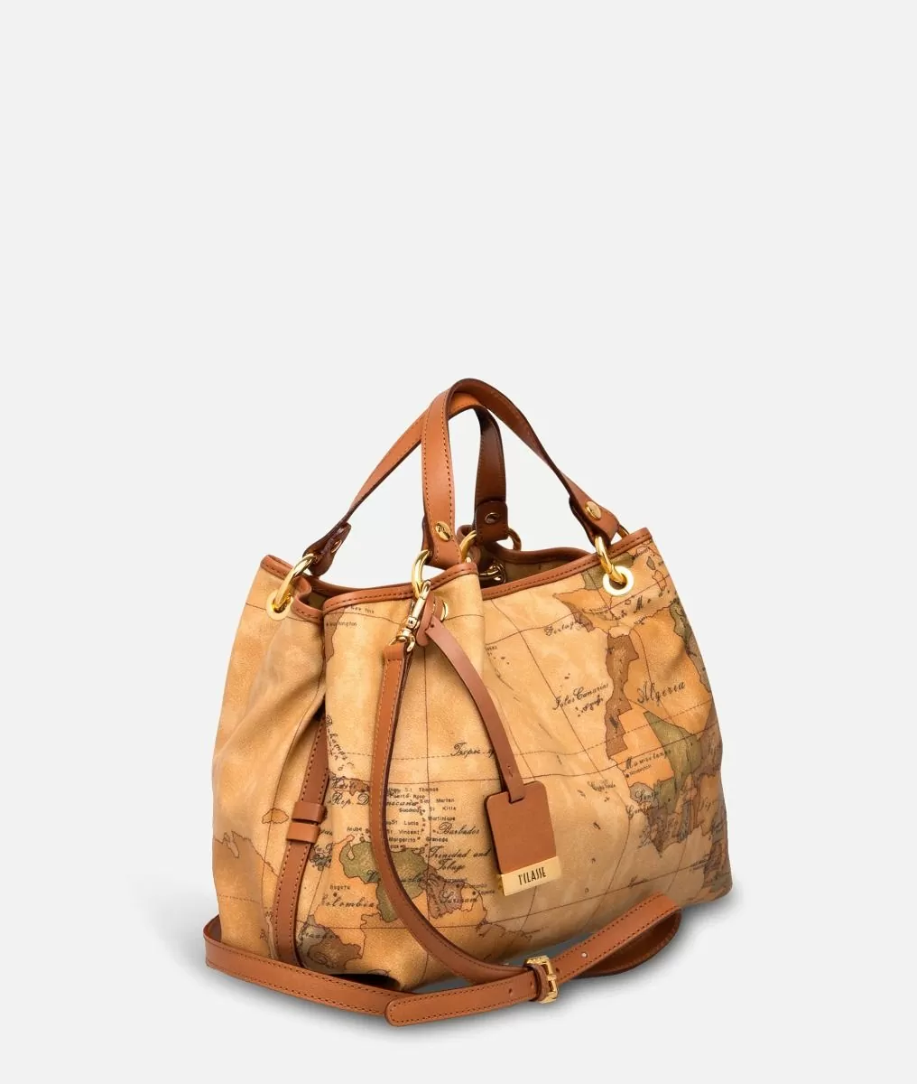 Alviero martini 1a classe Geo Classic Borsa media a mano Italy
