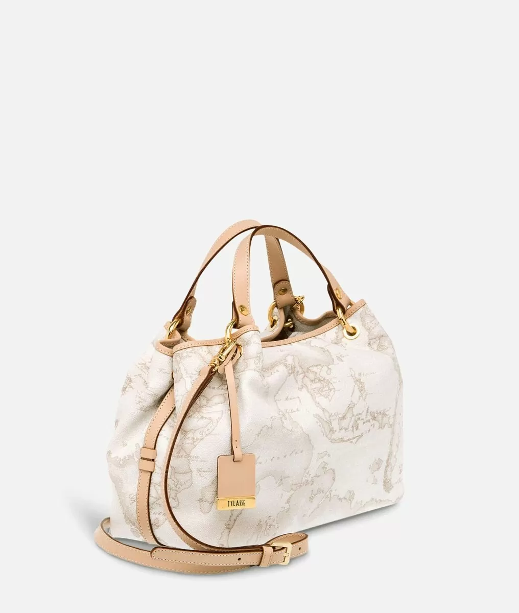 Alviero martini 1a classe Geo White Borsa media a mano Italia