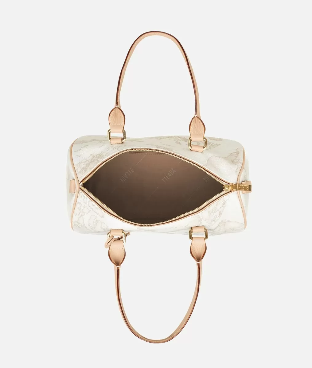 Alviero martini 1a classe Geo White Borsa media a bauletto In Linea
