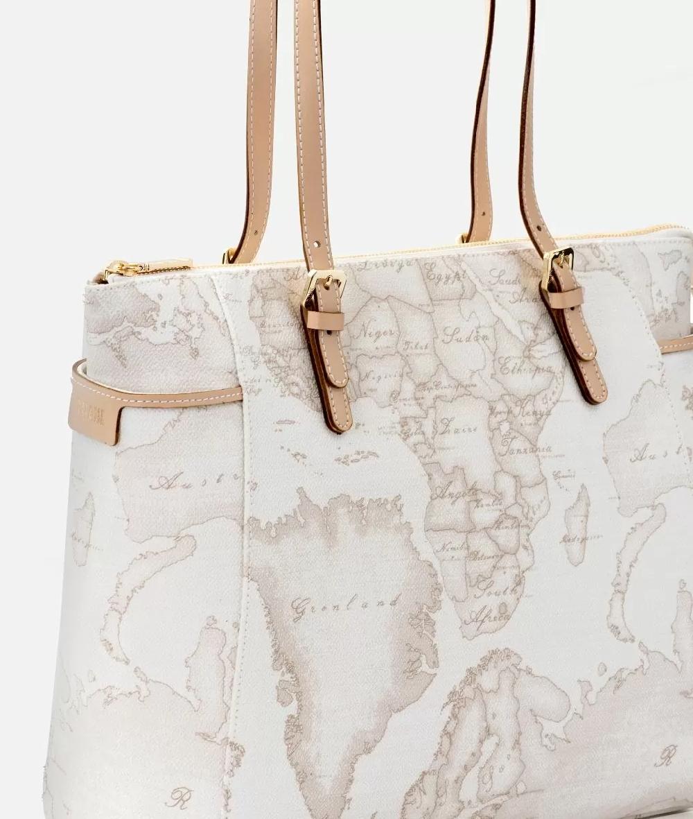 Alviero martini 1a classe Geo White tote bag grande Promozione
