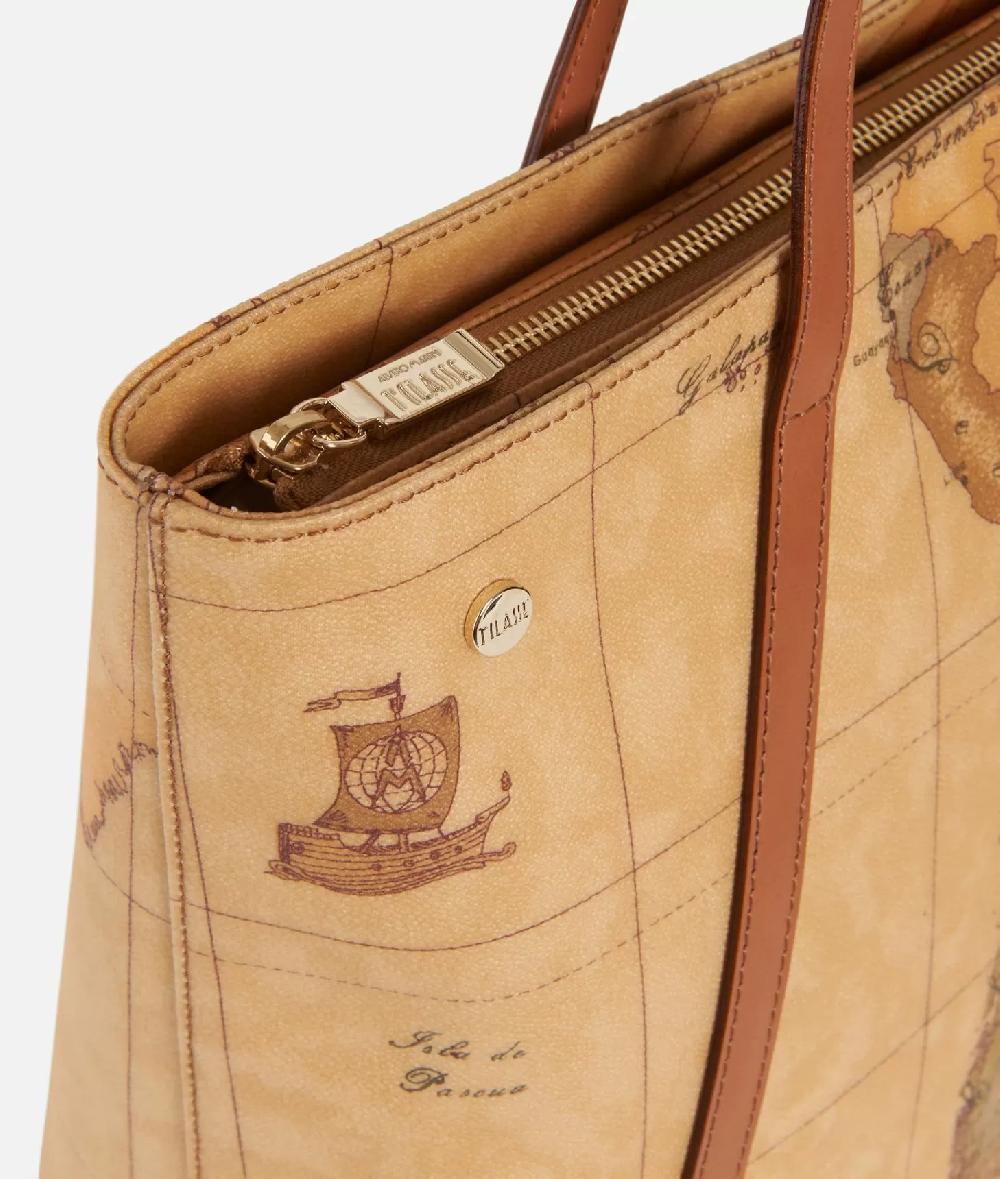 Alviero martini 1a classe Geo Classic Shopping bag con borchiette grande Qualità Garantita